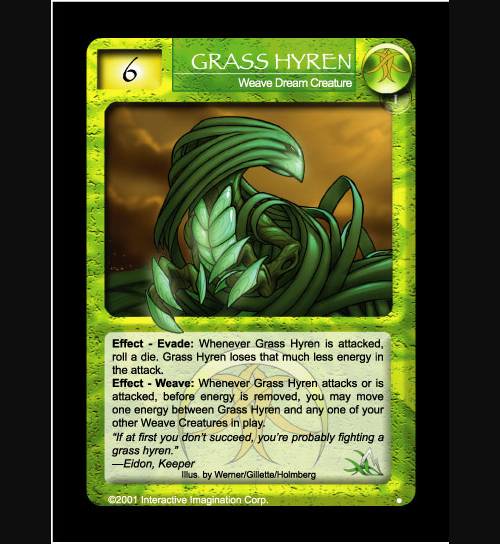 Grass Hyren - Foil